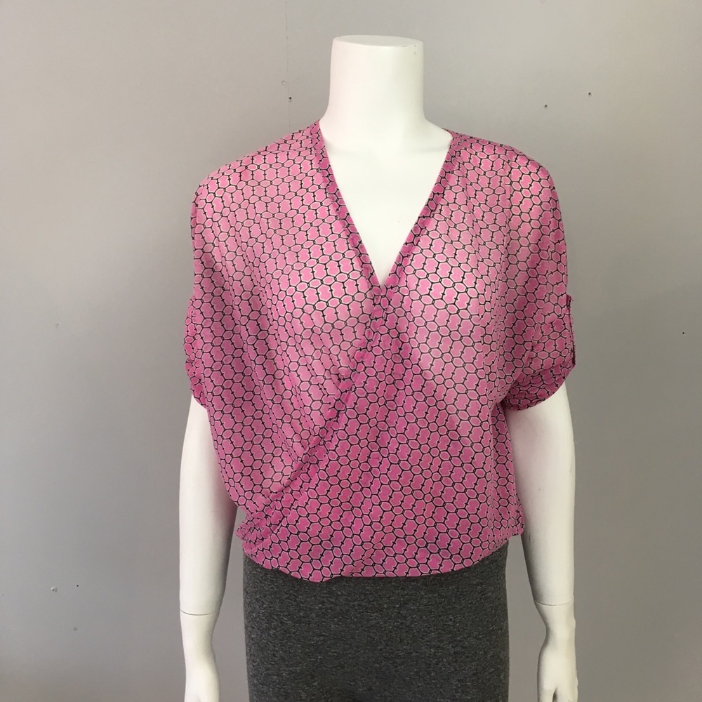 Jennifer Lopez Wrap Look Shirt